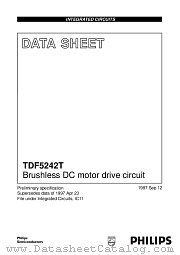 TDF5242 datasheet pdf Philips