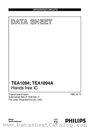 TEA1094T datasheet pdf Philips