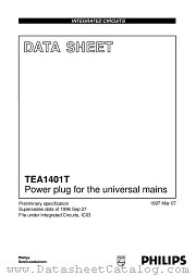 TEA1401T datasheet pdf Philips