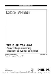 TEA1610T datasheet pdf Philips