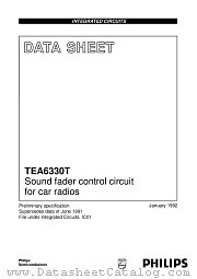 TEA6330T datasheet pdf Philips