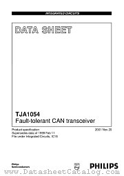 TJA1054T/N1 datasheet pdf Philips