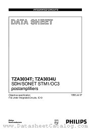 TZA3034T datasheet pdf Philips