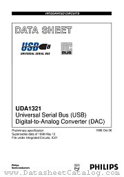 UDA1321H/N101 datasheet pdf Philips