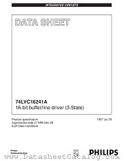 74LVC16241ADGG datasheet pdf Philips