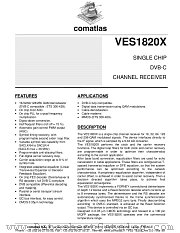 VES1820X datasheet pdf Philips
