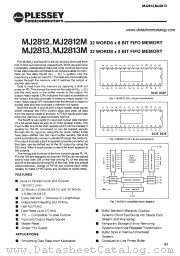 MJ2813M datasheet pdf PLESSEY Semiconductors