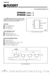 SP8668B datasheet pdf PLESSEY Semiconductors