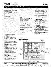 PM3380 datasheet pdf PMC-Sierra Inc