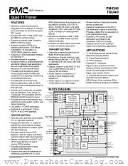 PM4344 datasheet pdf PMC-Sierra Inc
