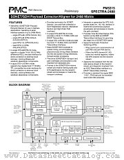 PM5315 datasheet pdf PMC-Sierra Inc