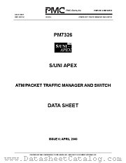 PM7326-BI datasheet pdf PMC-Sierra Inc