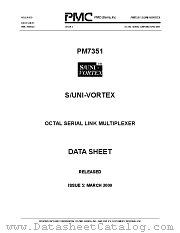 PM7351 datasheet pdf PMC-Sierra Inc