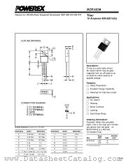 BCR10CM-12L datasheet pdf Powerex Power Semiconductors