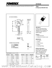 BCR8CM datasheet pdf Powerex Power Semiconductors
