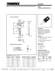 BCR8PM-12L datasheet pdf Powerex Power Semiconductors