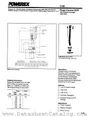 C180B datasheet pdf Powerex Power Semiconductors