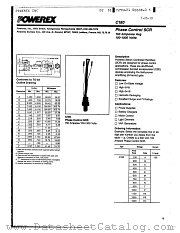 C180A datasheet pdf Powerex Power Semiconductors