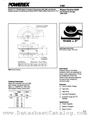 C380M datasheet pdf Powerex Power Semiconductors