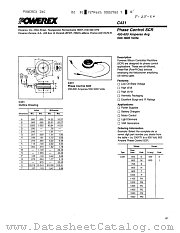 C431PE2 datasheet pdf Powerex Power Semiconductors