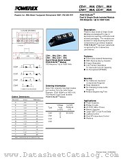 CN410899 datasheet pdf Powerex Power Semiconductors