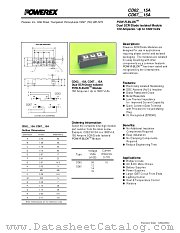 CD621415A datasheet pdf Powerex Power Semiconductors