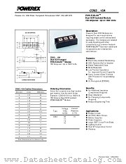 CD631615A datasheet pdf Powerex Power Semiconductors