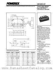CM150DU-24F datasheet pdf Powerex Power Semiconductors