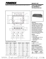 CM150TJ-12F datasheet pdf Powerex Power Semiconductors
