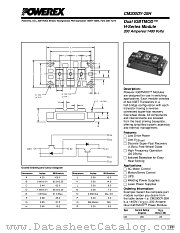 CM200DY-28H datasheet pdf Powerex Power Semiconductors
