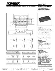 CM20TF-24H datasheet pdf Powerex Power Semiconductors