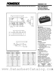 CM300DU-12H datasheet pdf Powerex Power Semiconductors