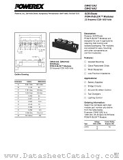 CM4212A2 datasheet pdf Powerex Power Semiconductors