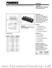 CM430890 datasheet pdf Powerex Power Semiconductors