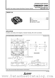 CM600DY-34H datasheet pdf Powerex Power Semiconductors