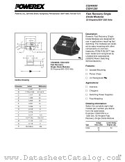 CS241250 datasheet pdf Powerex Power Semiconductors