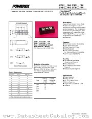 CS611416 datasheet pdf Powerex Power Semiconductors