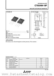 CT60AM-18F datasheet pdf Powerex Power Semiconductors