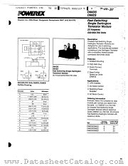 D66ES720 datasheet pdf Powerex Power Semiconductors