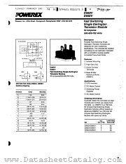 D66DV550 datasheet pdf Powerex Power Semiconductors