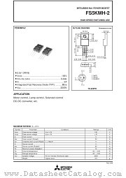FS5KMH-2 datasheet pdf Powerex Power Semiconductors