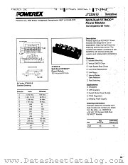 JT220510 datasheet pdf Powerex Power Semiconductors