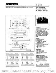 KD421K10 datasheet pdf Powerex Power Semiconductors