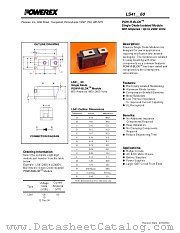 LS411060 datasheet pdf Powerex Power Semiconductors