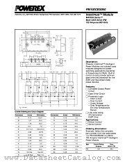 PM100CBS060 datasheet pdf Powerex Power Semiconductors