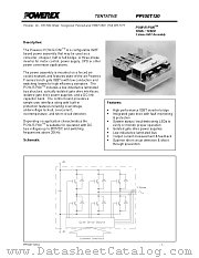 PP100T120 datasheet pdf Powerex Power Semiconductors