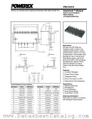 PS21244-E datasheet pdf Powerex Power Semiconductors