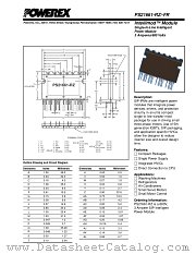 PS21661-FR datasheet pdf Powerex Power Semiconductors