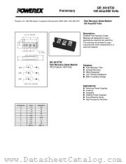 QRF0610T30 datasheet pdf Powerex Power Semiconductors