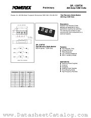 QRF1230T30 datasheet pdf Powerex Power Semiconductors